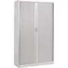 ARIV│Armoire rideau L100xH198 cm│Acier-PVC - décors à choix