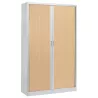 ARIV│Armoire rideau L100xH198 cm│Acier-PVC - décors à choix