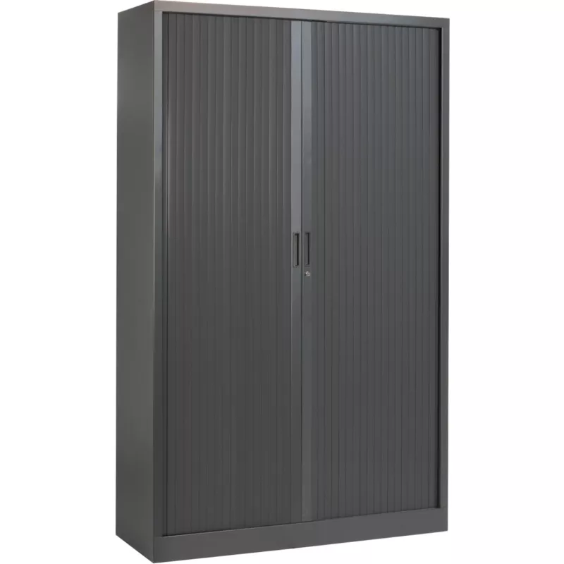 ARIV│Armoire rideau L120xH198 cm│Acier-PVC - décors à choix