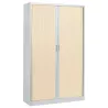 ARIV│Armoire rideau L120xH198 cm│Acier-PVC - décors à choix