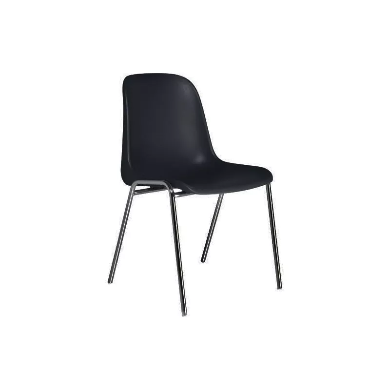 Chaise Meeting+ en ABS monocoque de couleur EOL