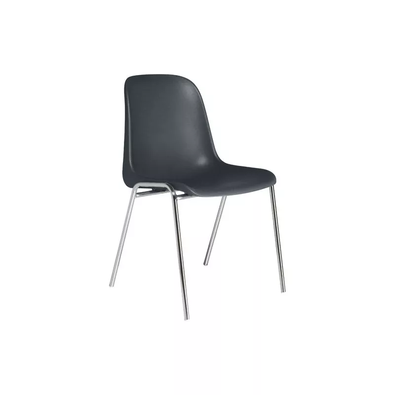 Chaise Meeting+ en ABS monocoque de couleur EOL