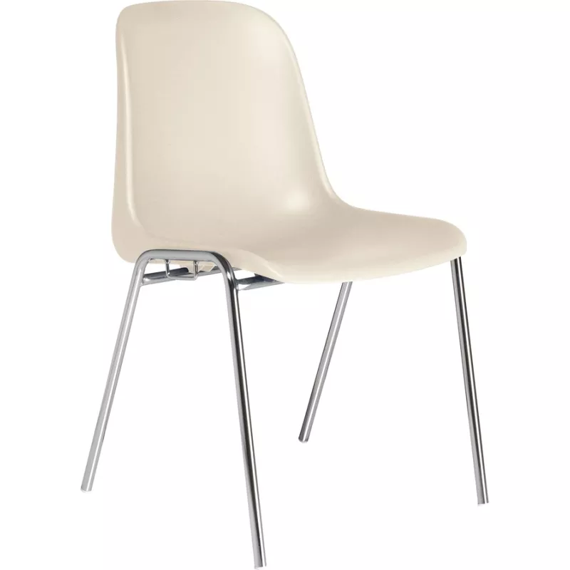 Chaise Meeting+ en ABS monocoque de couleur EOL