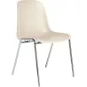 Chaise Meeting+ en ABS monocoque de couleur EOL