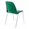 Chaise Meeting+ en ABS monocoque de couleur EOL
