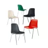 Chaise Meeting+ en ABS monocoque de couleur EOL