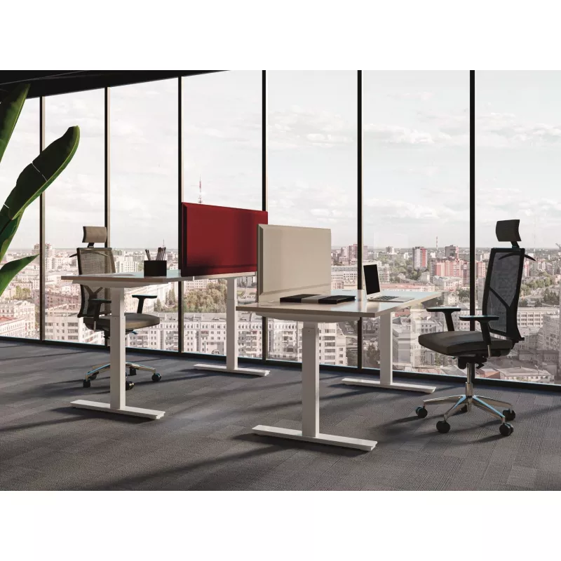 ENVOL EVO│Gamme bureau électrique 4 mémoires double motorisation