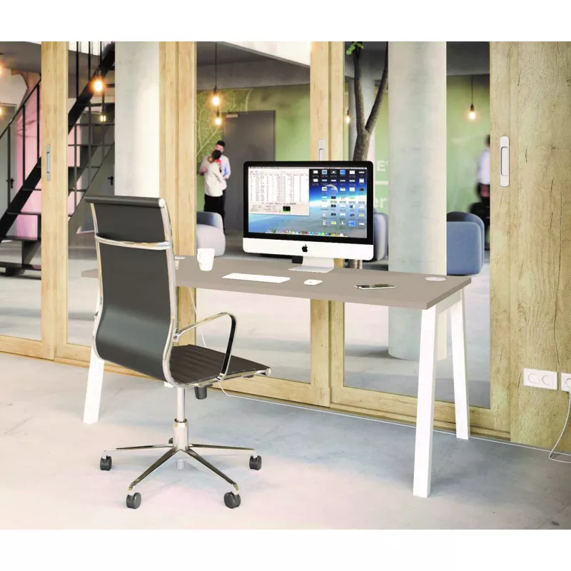 PARTAGE│Bureau droit Profondeur 80