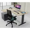 IDOL│bureau Compact 90° avec retour L160 ou 180 cm