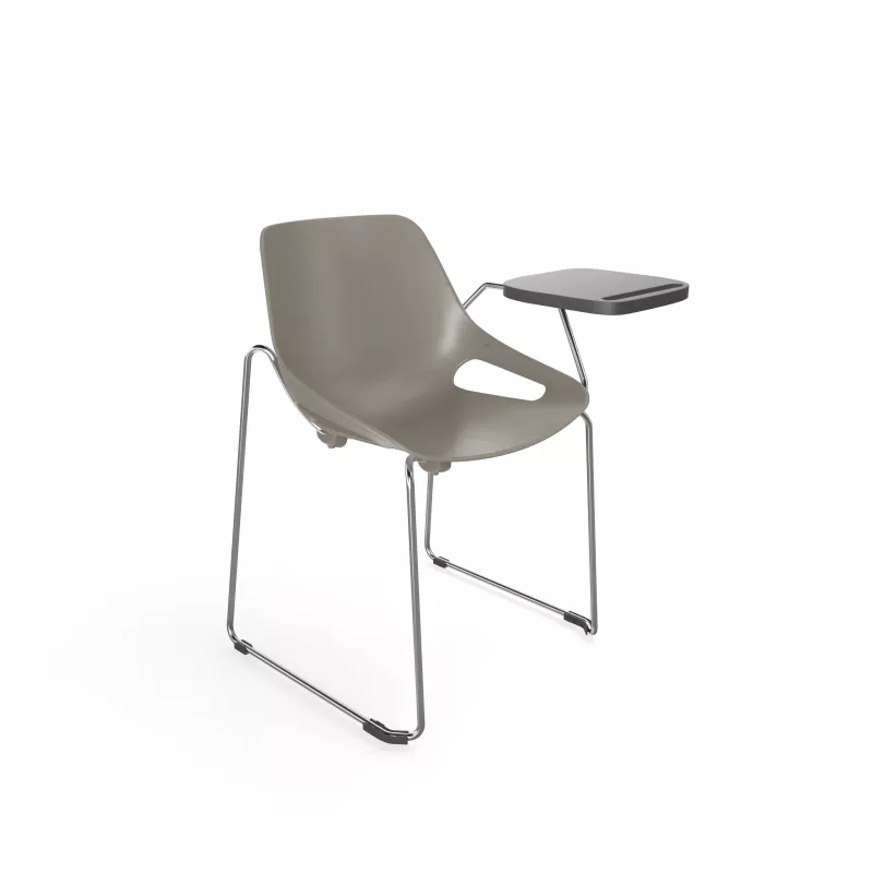 Chaise de collectivité / réunion Rosalie EOL avec tablette ecritoire