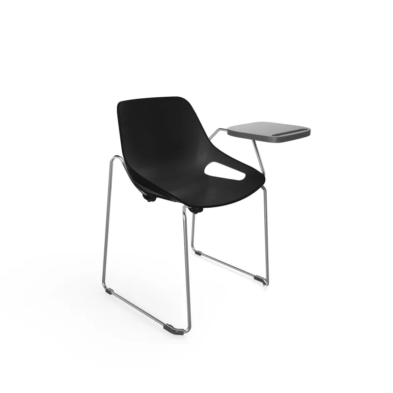 Chaise de collectivité / réunion Rosalie EOL avec tablette ecritoire