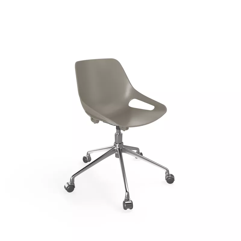 Chaise de collectivité / réunion Rosalie EOL sur roulettes