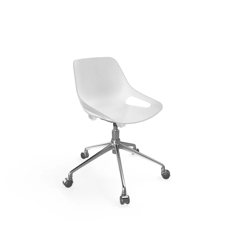 Chaise de collectivité / réunion Rosalie EOL sur roulettes