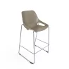 Tabouret de collectivité / réunion Rosalie EOL sur pieds chromés