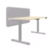 SOLANGE│Panneau écran et voile de fond acoustique H 70 cm