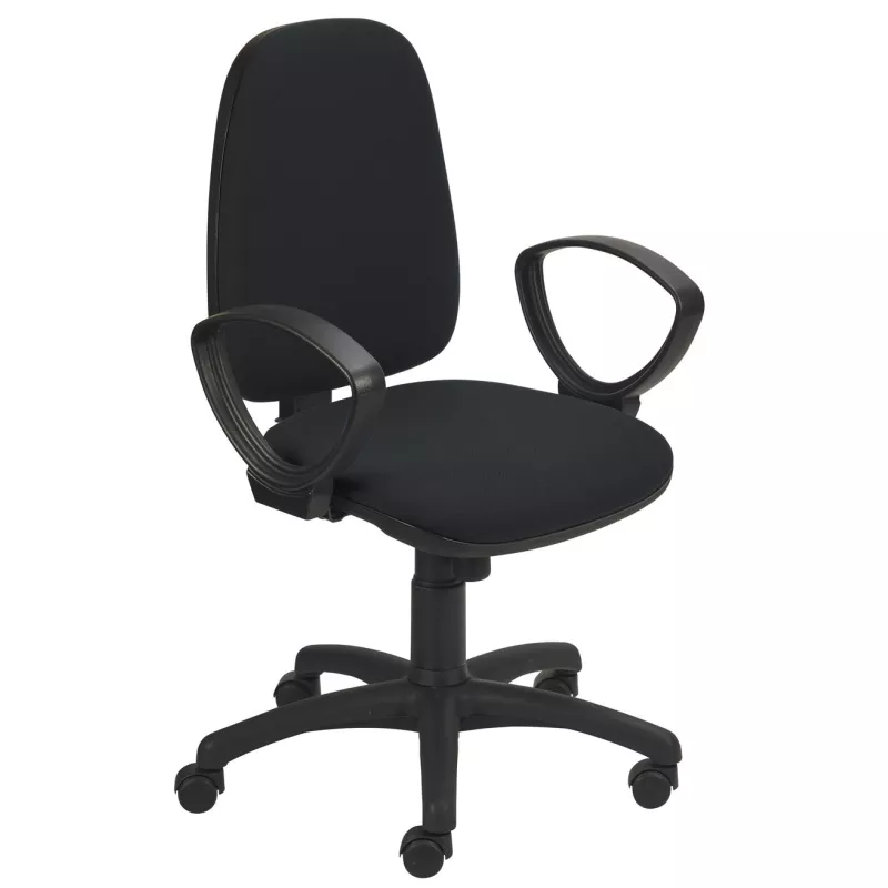 Fauteuil de travail Mia avec accoudoirs fixes