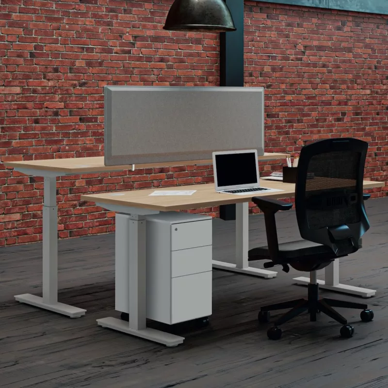 ENVOL EVO│Gamme bureau électrique 4 mémoires double motorisation