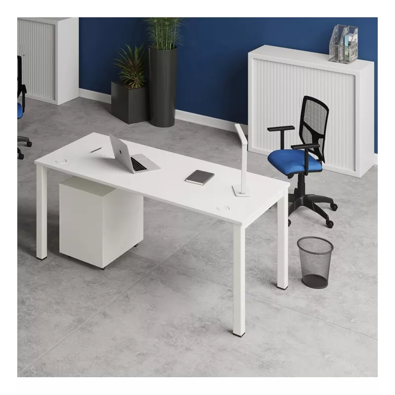 ARIAL│Bureau droit éco pied arche acier