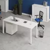 ARIAL│Bureau droit éco pied arche acier