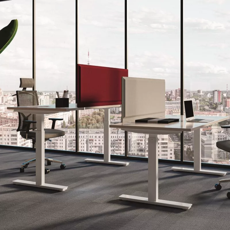 ENVOL EVO│Gamme bureau électrique 4 mémoires double motorisation