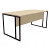STRICTO│Bureau droit Profondeur 80 pied double ruban