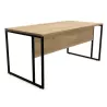 STRICTO│Bureau droit Profondeur 80 pied double ruban