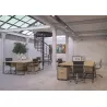 STRICTO│Bureaux structure partagée - 2 postes - profondeur 160 cm