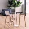 DETENTE│Table haute ronde diamètre 80 cm
