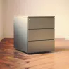 PAISIBLE│Caisson 2 ou 3 tiroirs acier