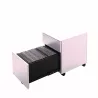 PAISIBLE│Caisson 2 ou 3 tiroirs acier