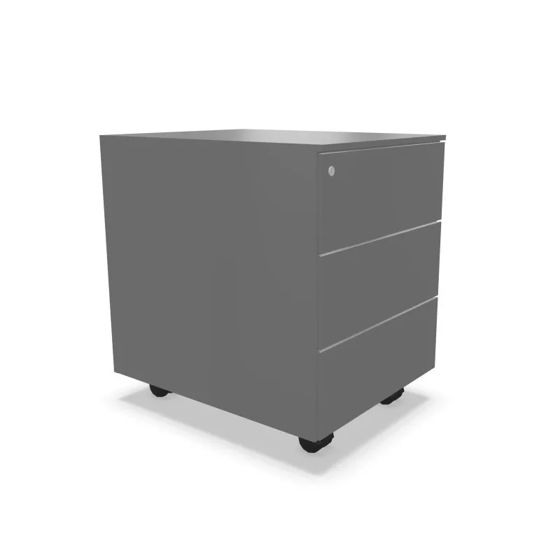 PAISIBLE│Caisson 2 ou 3 tiroirs acier