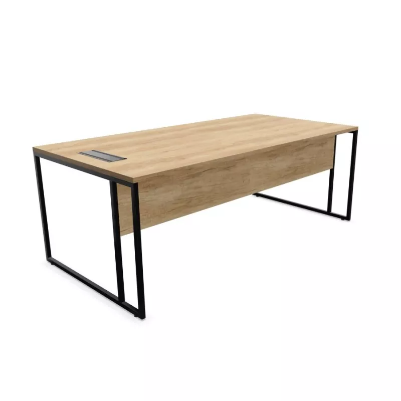 STRICTO│Bureau Direction droit pied ruban avec top access