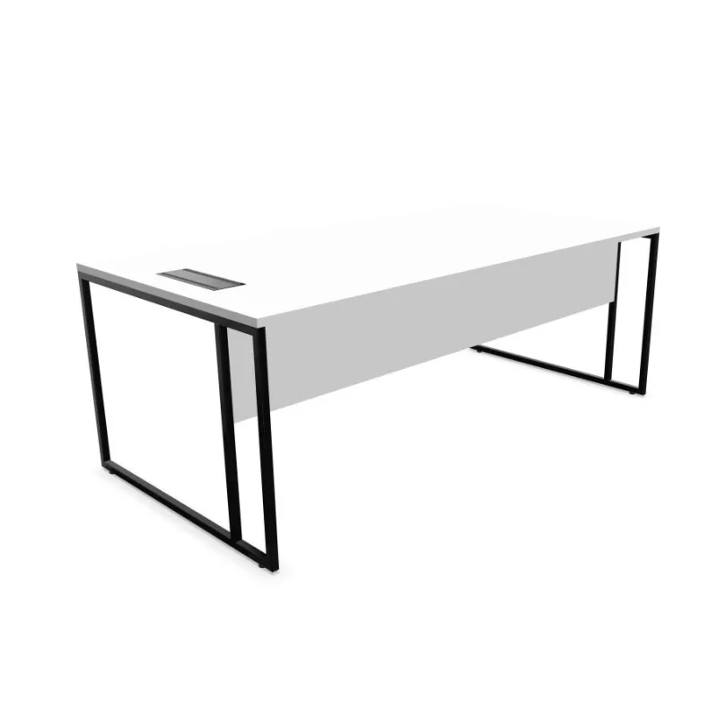 STRICTO│Bureau Direction droit pied ruban avec top access