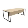 STRICTO│Bureau Direction droit pied ruban avec top access