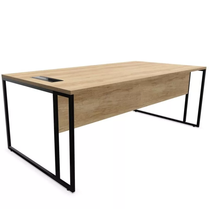 STRICTO│Bureau Direction droit pied ruban avec top access