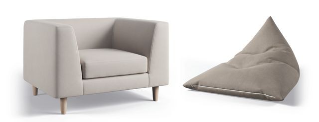 Canapés-chauffeuses & poufs